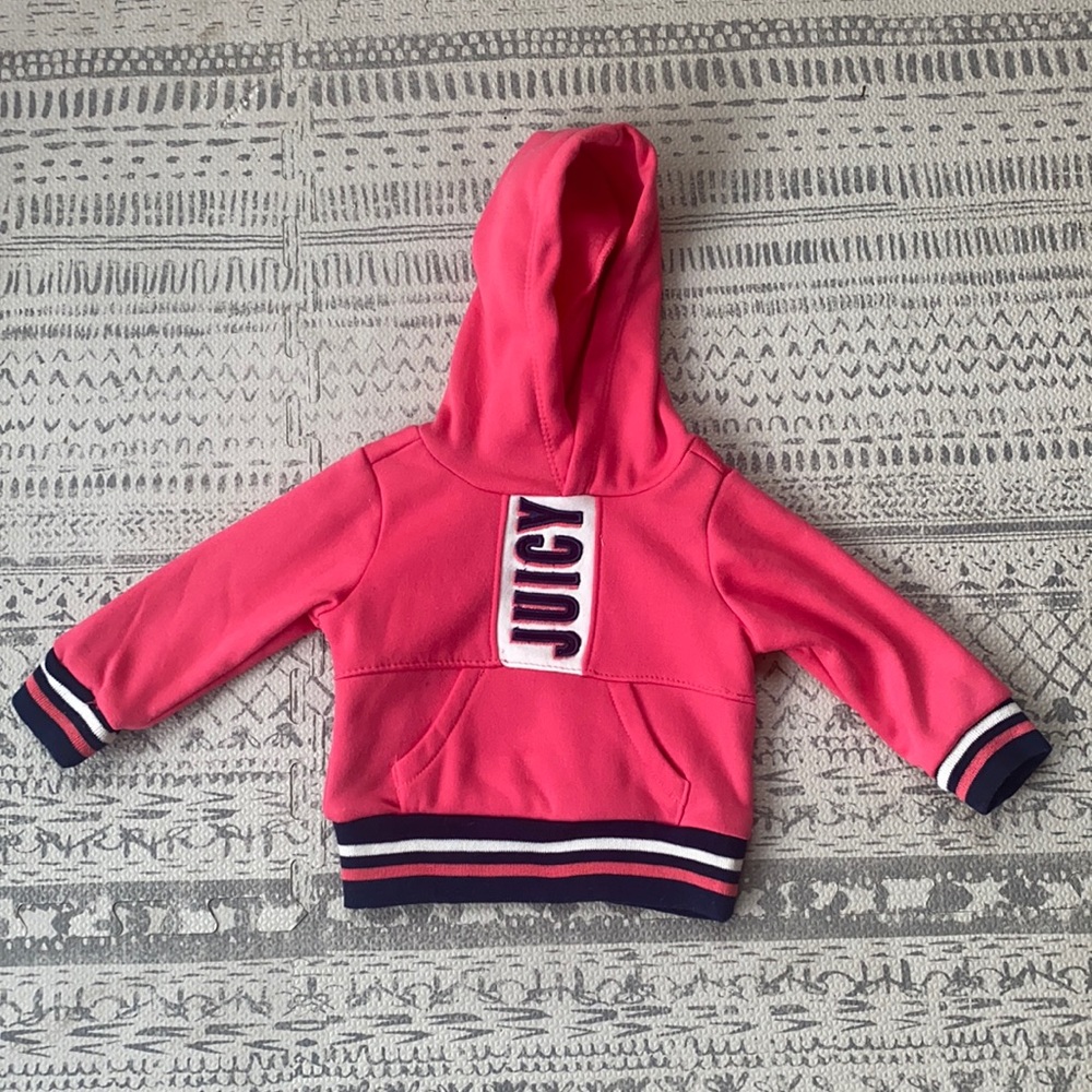 Juicy Couture Baby Sweatshirt- Size 12 months